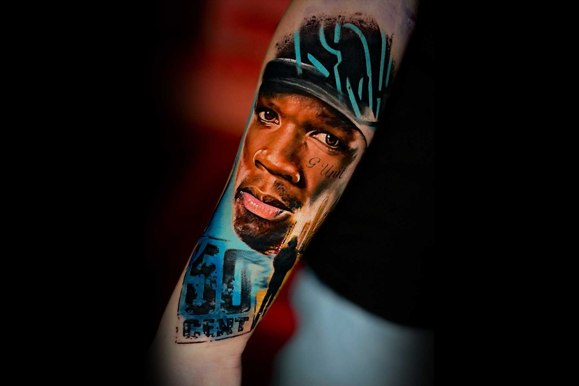 50 Cent Tattoo by Snower Tatoo
